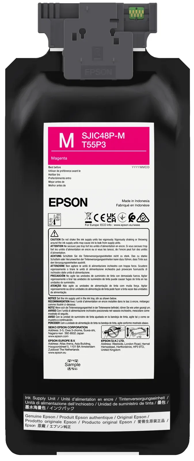 EPSON Ink cartridge for C8000e (Magenta)