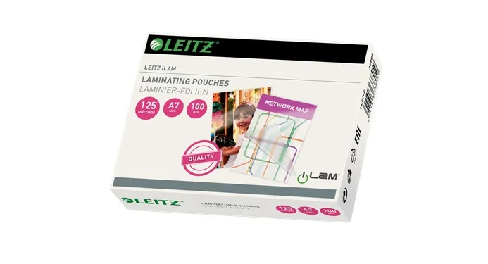 LEITZ Laminovací kapsy iLAM A7, 125 mic (100 ks)