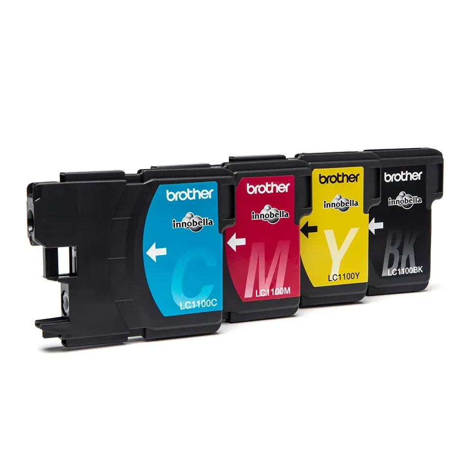 Brother LC-1100 sada inkoustů - black, magenta, yellow, cyan