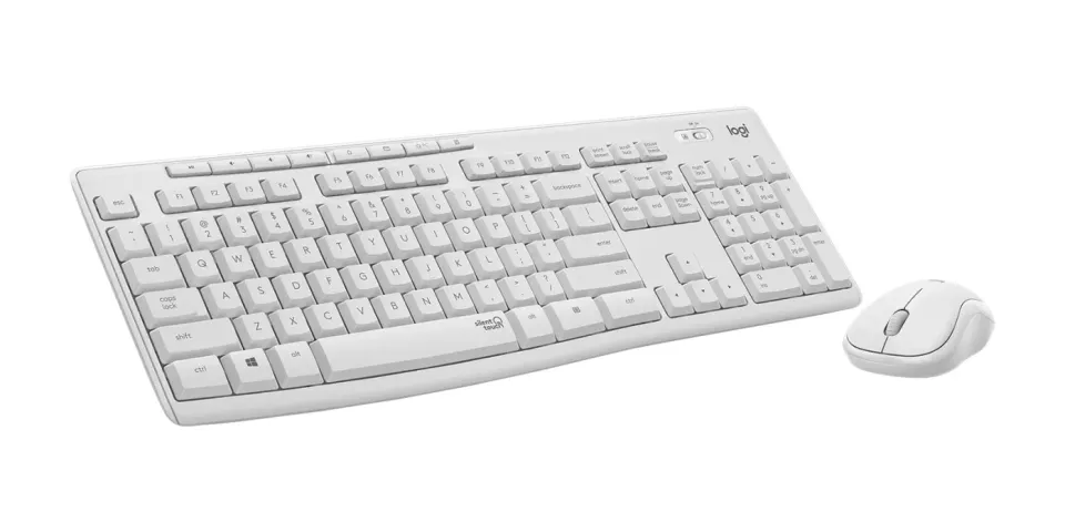 PROMO bezdrátový set Logitech MK295, White US INTL