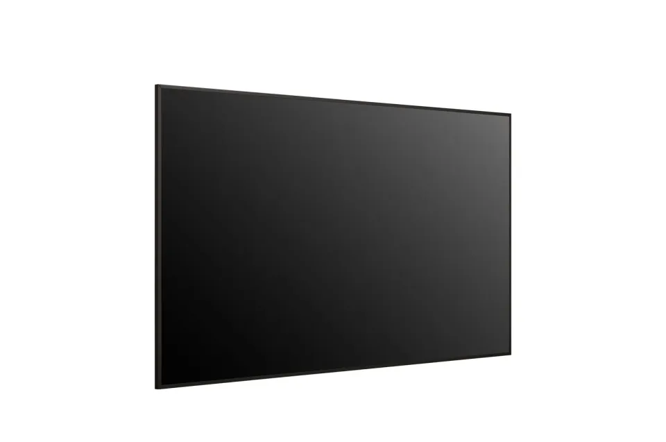 LG 86" signage 86UH5Q - UHD Signage, 500nit, 24/7, 28% haze, Edge, IP5X, webOS 8.0, HDMI-out (X), +USB (2), 29.7mm