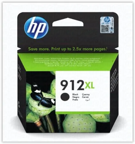 HP 3YL84AE náplň č.912XL černá inkoustová kazeta (cca 720 stran) OfficeJet 8013, 8022, HP OfficeJet Pro 8023