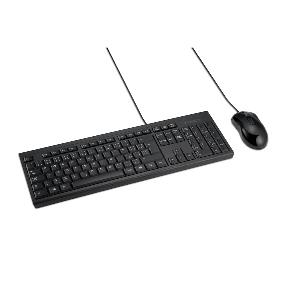 Kensington Set drátová klávesnice + myš KM100 EQ