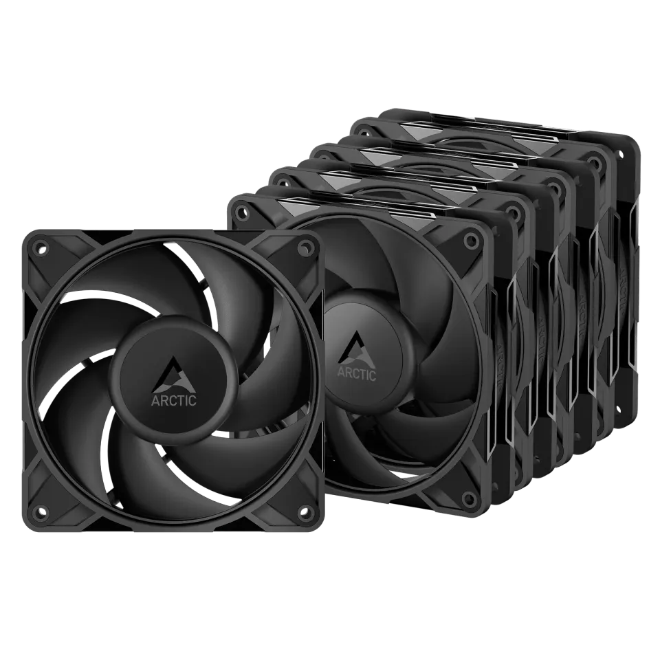 ARCTIC P12 Pro LN Value pack (5 ks) ventilátor - 120mm, black