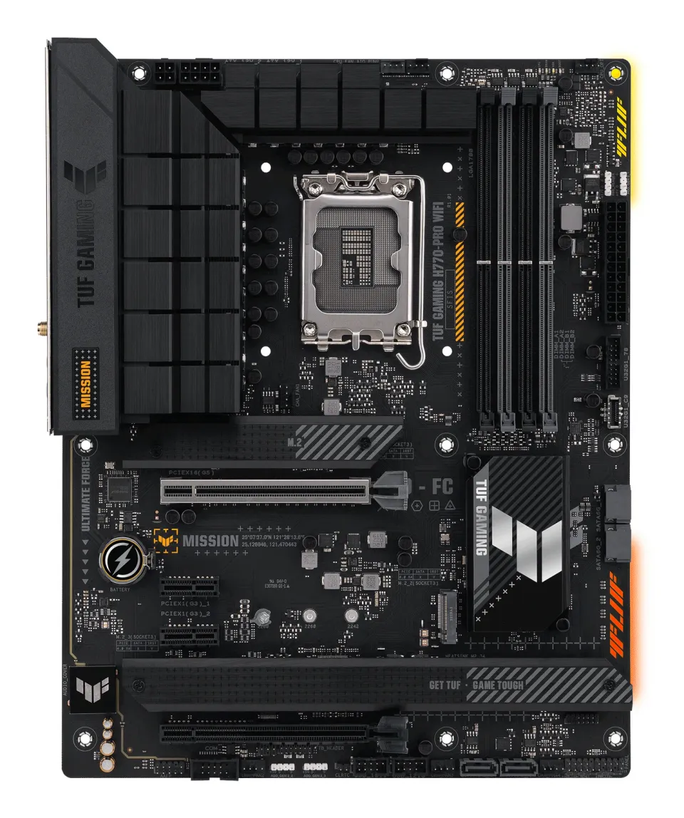 ASUS MB Sc LGA1700 TUF GAMING H770-PRO WIFI, Intel H770, 4xDDR5, 1xDP, 1xHDMI, WI-FI