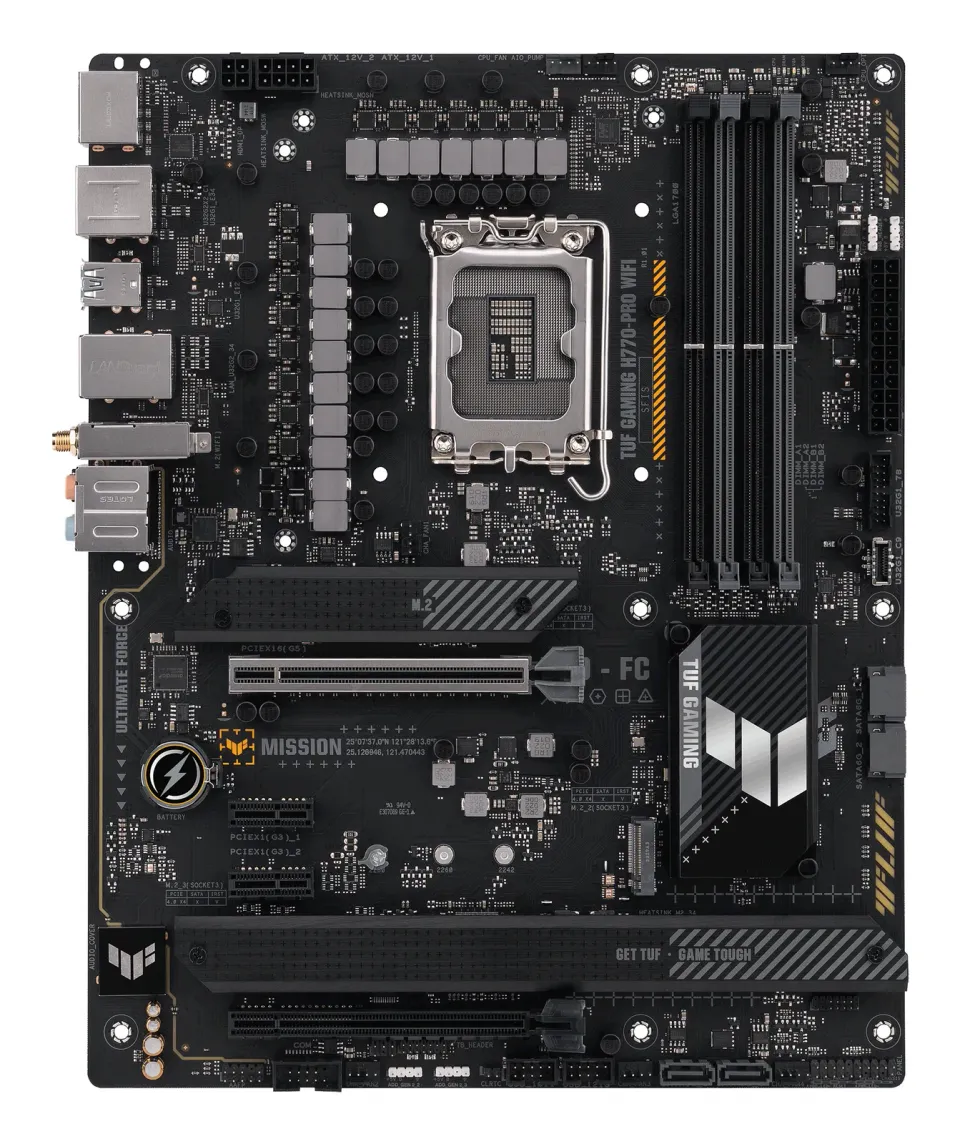 ASUS MB Sc LGA1700 TUF GAMING H770-PRO WIFI, Intel H770, 4xDDR5, 1xDP, 1xHDMI, WI-FI