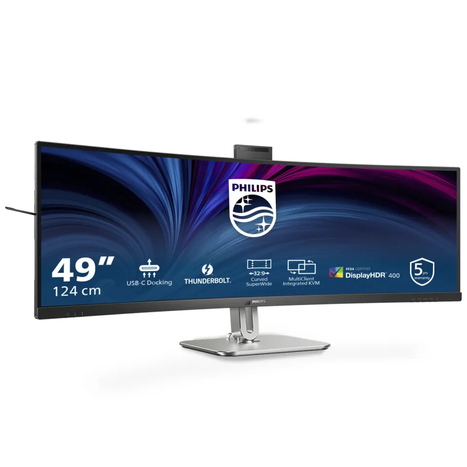 Philips LCD 49B2U6903CH 48,8" zakř. VA/5120x1440@120Hz/4ms/500cd/2xHDMI/DP/6xUSB