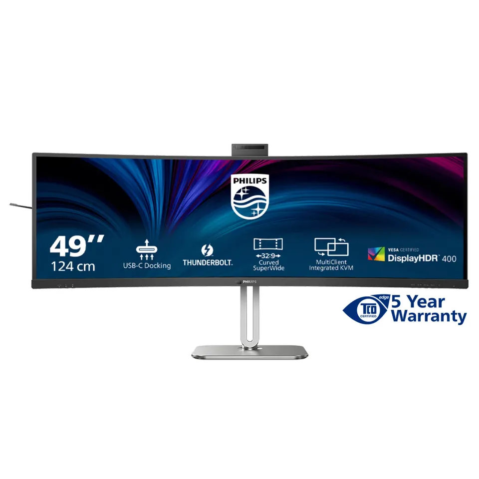 Philips LCD 49B2U6903CH 48,8" zakř. VA/5120x1440@120Hz/4ms/500cd/2xHDMI/DP/6xUSB