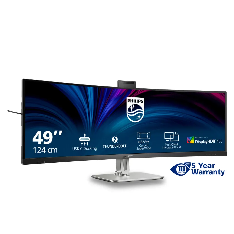 Philips LCD 49B2U6903CH 48,8" zakř. VA/5120x1440@120Hz/4ms/500cd/2xHDMI/DP/6xUSB