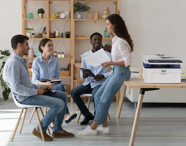 Xerox B115V_NI, A4 ČB MFP (kopírování, tisk, skenování, fax), 20ppm, USB, Wifi, LAN, ADF, Apple AirPrint