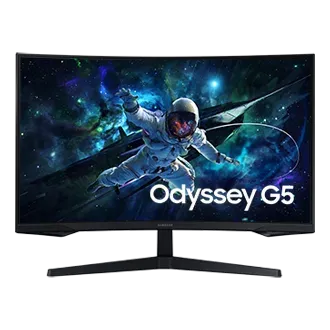 SAMSUNG LCD 32" monitor Odyssey G5 G55C 2560x1440 VA 165Hz (1ms, 250cd, HDMI+DPort)