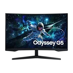 SAMSUNG LCD 32" monitor Odyssey G5 G55C 2560x1440 VA 165Hz (1ms, 250cd, HDMI+DPort)