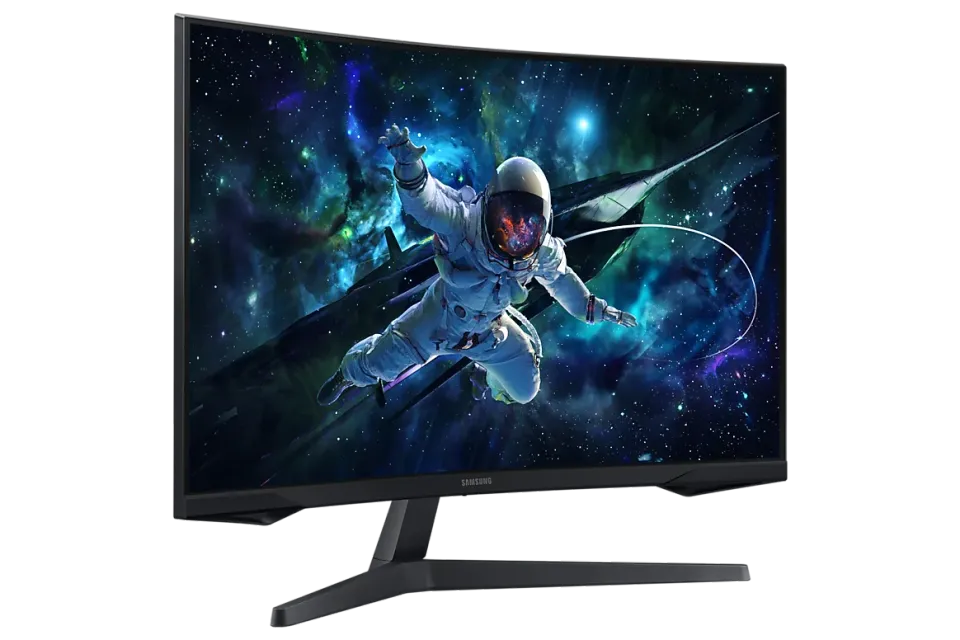 SAMSUNG LCD 32" monitor Odyssey G5 G55C 2560x1440 VA 165Hz (1ms, 250cd, HDMI+DPort)