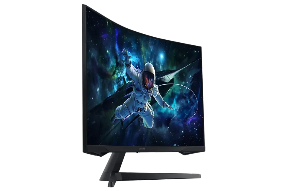 SAMSUNG LCD 32" monitor Odyssey G5 G55C 2560x1440 VA 165Hz (1ms, 250cd, HDMI+DPort)