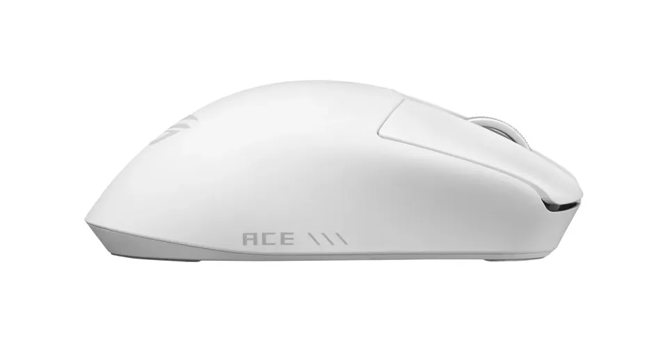 ASUS myš ROG GLADIUS IV ACE, Bezdrátová, až 65000 DPI, bílá