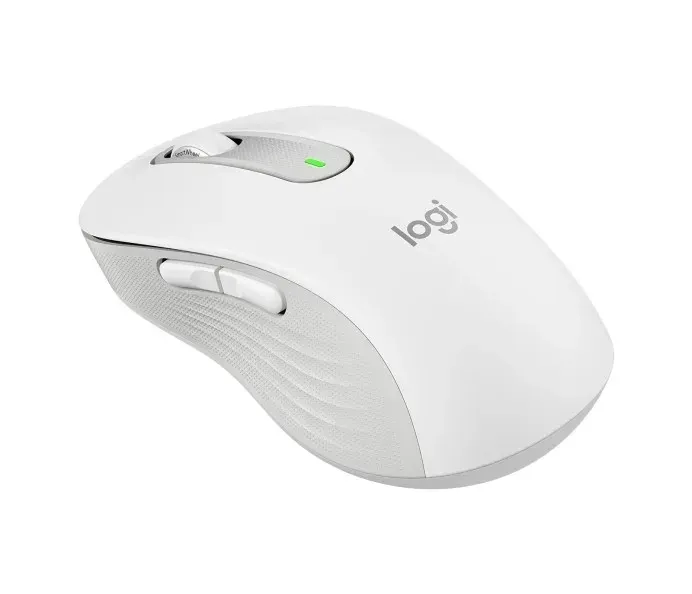Logitech M650L/Kancelářská/Laserová/Bezdrátová USB + Bluetooth/Bílá