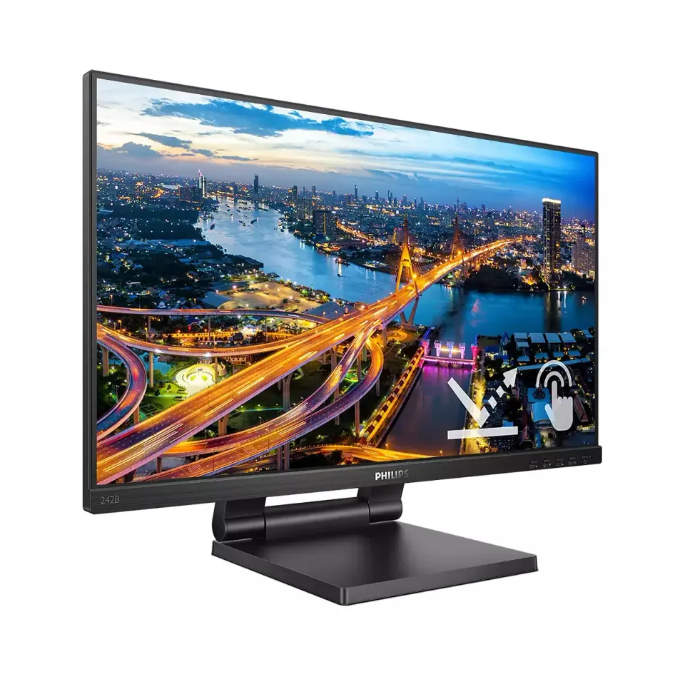 Philips LCD 242B1TC 23,8" 16:9 IPS Touch/1920x1080@75Hz/4ms/250cd/VGA/HDMI/DP/4x