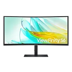 SAMSUNG LCD 34" monitor ViewFinity S65UC - LED monitor QHD