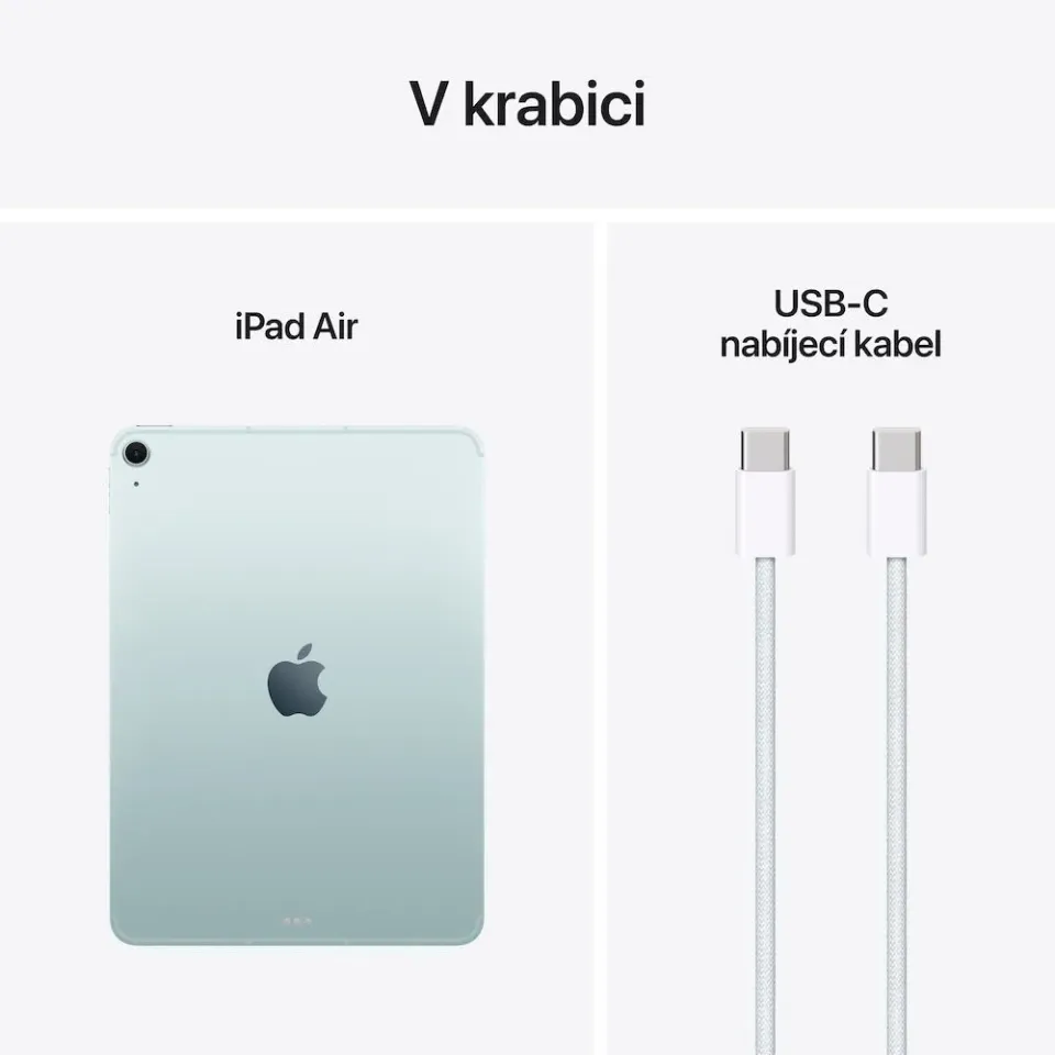 Apple iPad Air 11" (M3) - 2025/Wi-Fi + Cellular/10,9"/2360x1640/8GB/1TB/iPadOS18/Blue