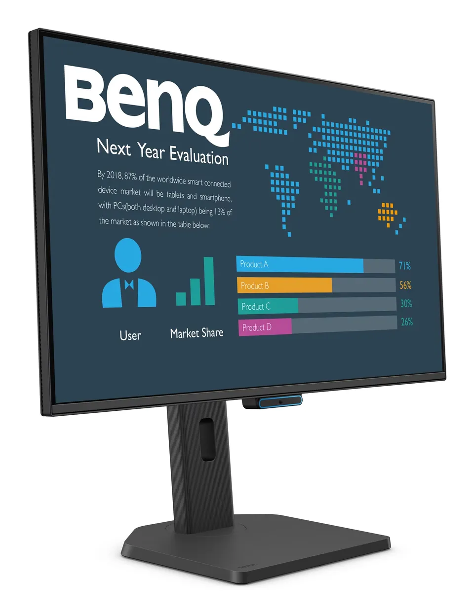 BenQ LCD BL2790TC 27" IPS/1920x1080/5ms/300nits/1500:1/HDMI/DP/VESA/pivot/repro/