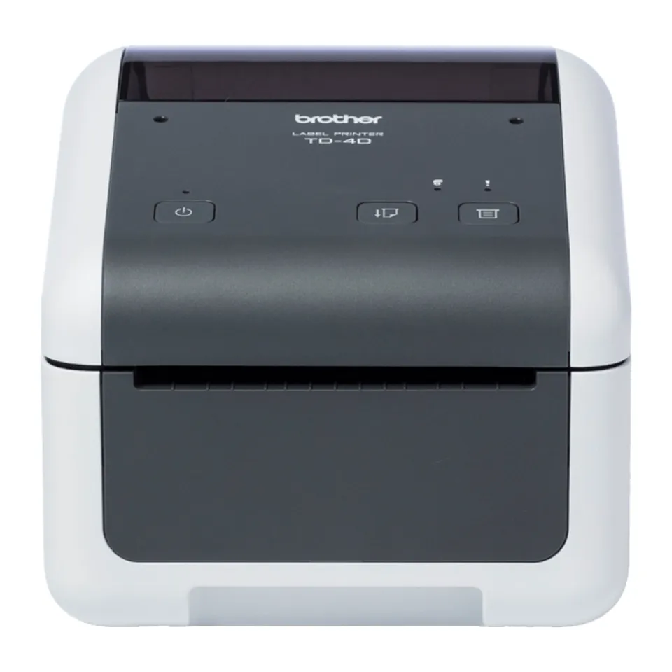 Brother TD-4425DN – síťová stolní tiskárna štítků 4", přímý termotisk, 203 dpi, 203 mm/s, USB-C, LAN, RS-232