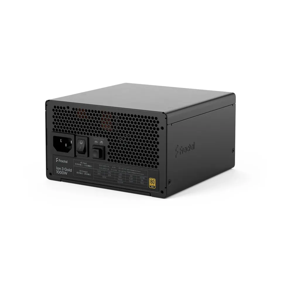 Fractal Ion 3/1000W/ATX 3.1/80PLUS Gold/Modular/Retail