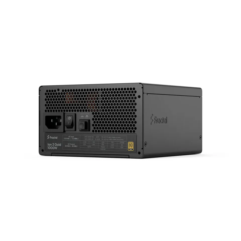 Fractal Ion 3/1000W/ATX 3.1/80PLUS Gold/Modular/Retail