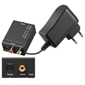 Premiumcord Převodník z analogového signálu 2xCINCH na digitální SPDIF a optický