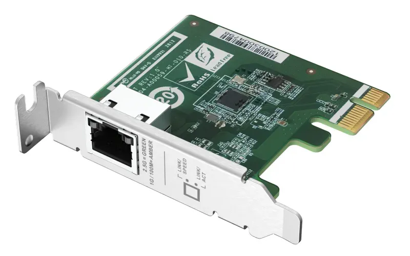 QNAP QXG-2G1T-I225 - 2,5GbE PCIe karta pro PC i NAS