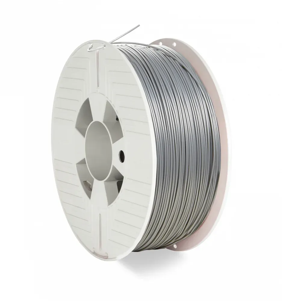 VERBATIM 3D Printer Filament ABS 1.75mm, 404m,1kg silver/metal grey (OLD PN 55016)