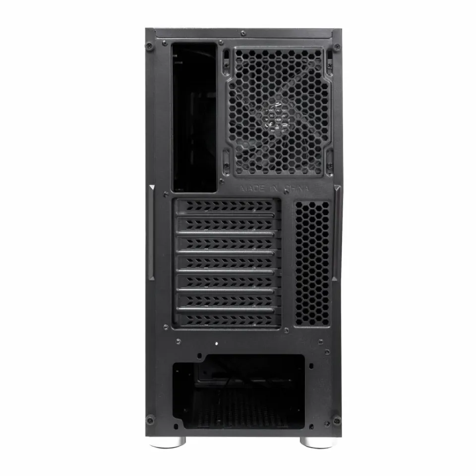EVOLVEO T3, case ATX, 2x USB2.0 / 1x USB3.0 , 3x 120mm (modrý), černý s modrým p