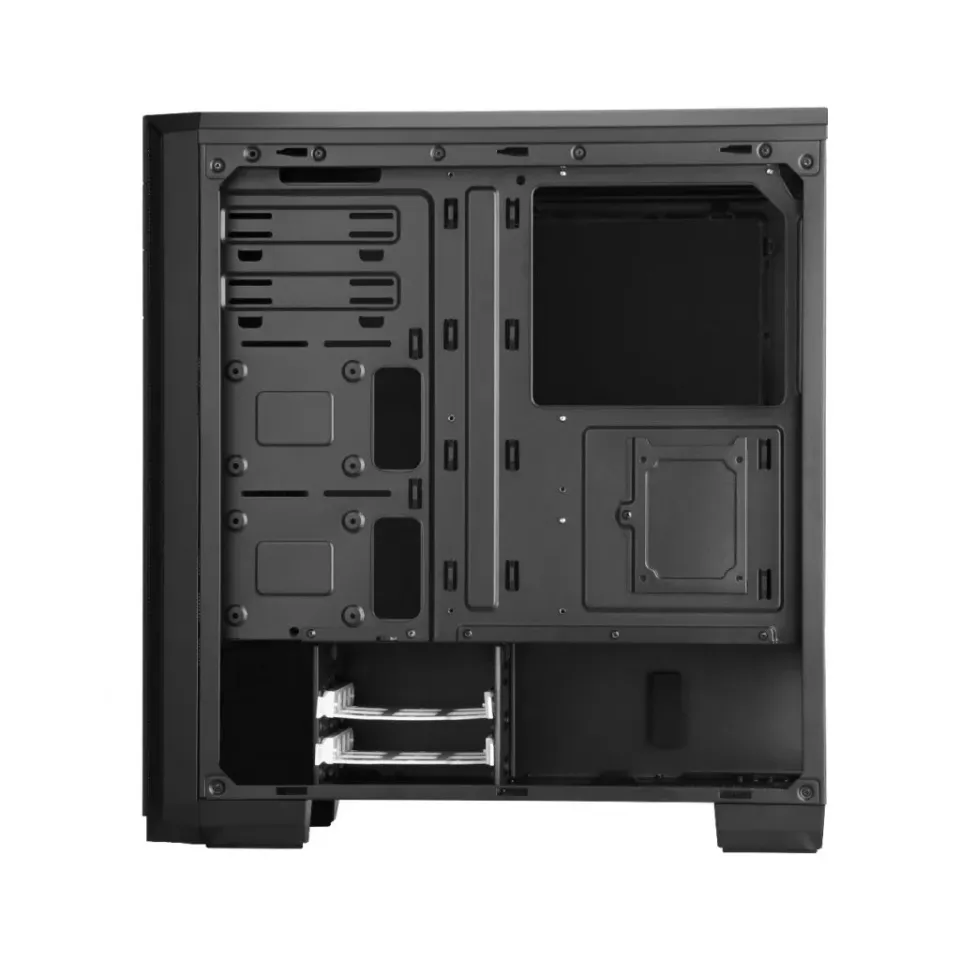EVOLVEO T3, case ATX, 2x USB2.0 / 1x USB3.0 , 3x 120mm (modrý), černý s modrým p