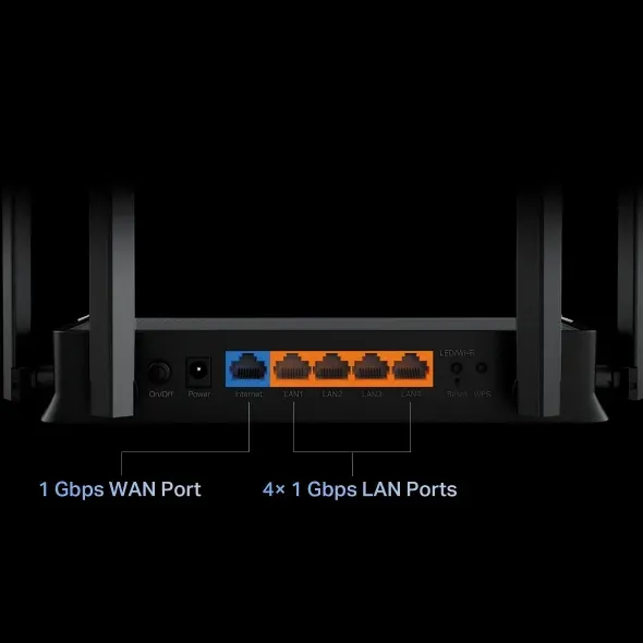 TP-Link Archer BE220 - Dvoupásmový Wi-Fi 7 router BE3600