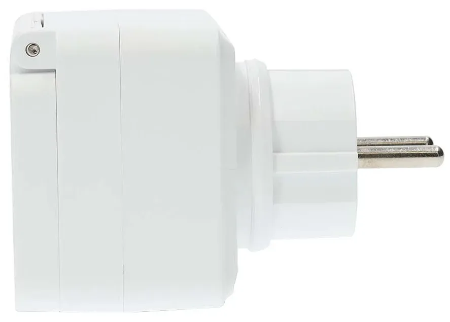 Nedis ZBPO130EWT - Zigbee 3.0 Chytrá Zásuvka | IP44 | Typ E (CEE 7/6)| 0 - 55 °C