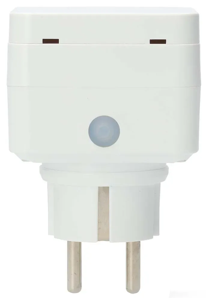 Nedis ZBPO130EWT - Zigbee 3.0 Chytrá Zásuvka | IP44 | Typ E (CEE 7/6)| 0 - 55 °C
