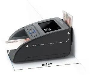 Detektor padělků bankovek SAFESCAN 155-S, černý