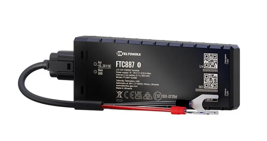 TELTONIKA TELEMATICS FTC880 – GPS lokátor s podporou 4G LTE Cat 1, navigací podl