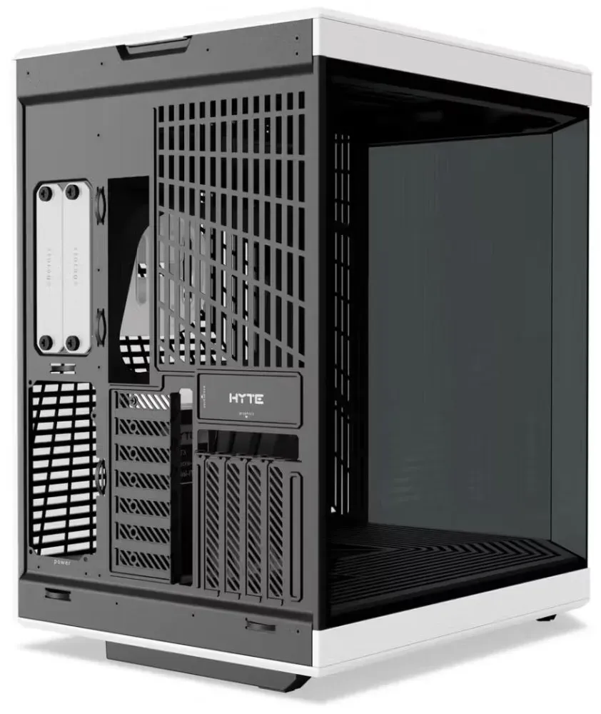 HYTE skříň Y70 Panda / levé a přední sklo / Riser PCIe 4.0 / bez zdroje / 1x USB-C / 2x USB-A