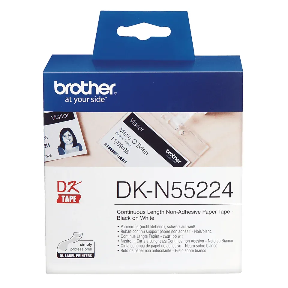 DK-N55224 (papírová role - nelepivá, 54mm)
