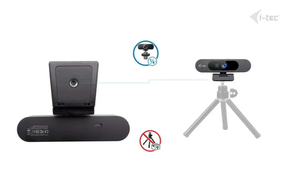 i-tec SOLOMON PRO 900 4K Webcam