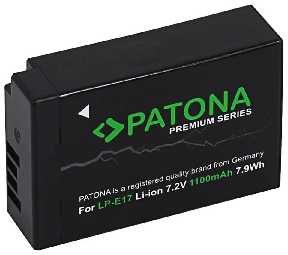 PATONA baterie pro foto Canon LP-E17 1100mAh Li-Ion Premium