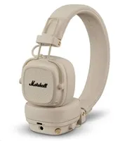 Marshall Major V Bluetooth sluchátka, velká, cream
