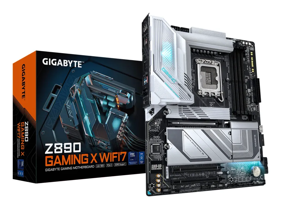 GIGABYTE MB Sc LGA1851 Z890 GAMING X WIFI7, Intel Z890, 4xDDR5, 1xDP, 1xHDMI, 1xUSB4, WiFi