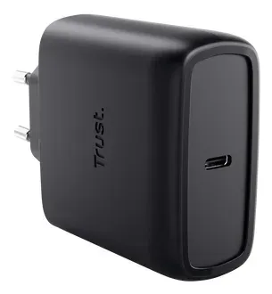 TRUST GaN Nabíječka MAXO 65W, USB-C, černá