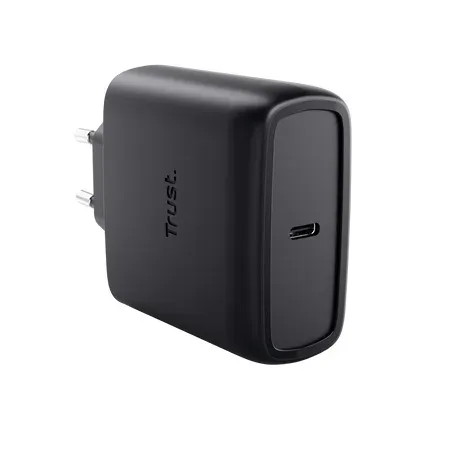 TRUST GaN Nabíječka MAXO 65W, USB-C, černá