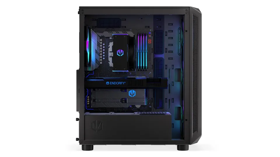 Endorfy skříň Arx 500 ARGB/ 2 x USB 3.0 / USB-C / 140mm fan PWM / mesh panel / č