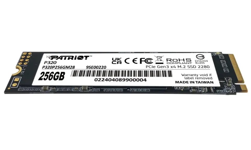 PATRIOT P320/256GB/SSD/M.2 NVMe/5R