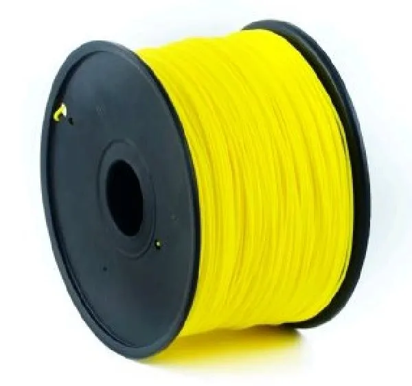 Gembird Tisková struna (filament), ABS, 1,75mm, 1kg, žlutá