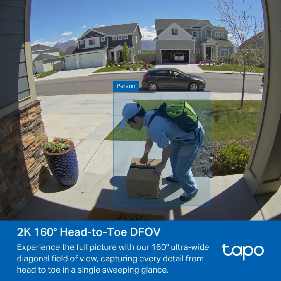 TP-LINK Tapo D210 - Zvonek Tapo s kamerou