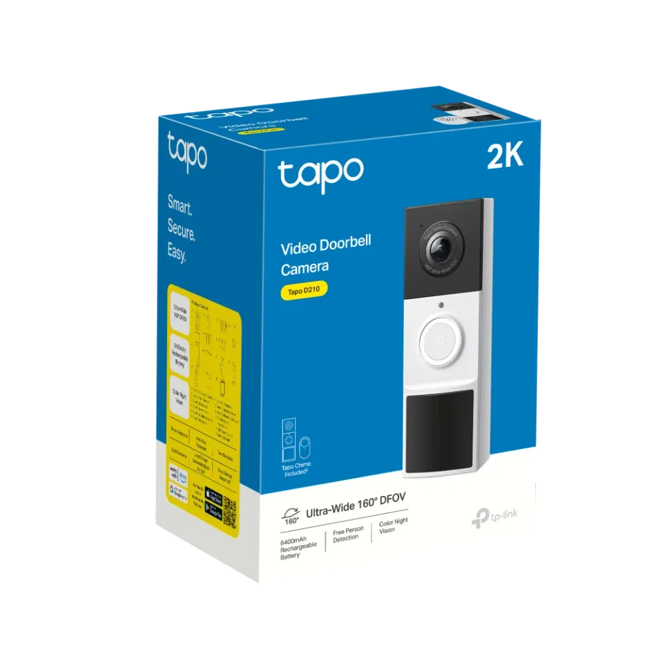 TP-LINK Tapo D210 - Zvonek Tapo s kamerou